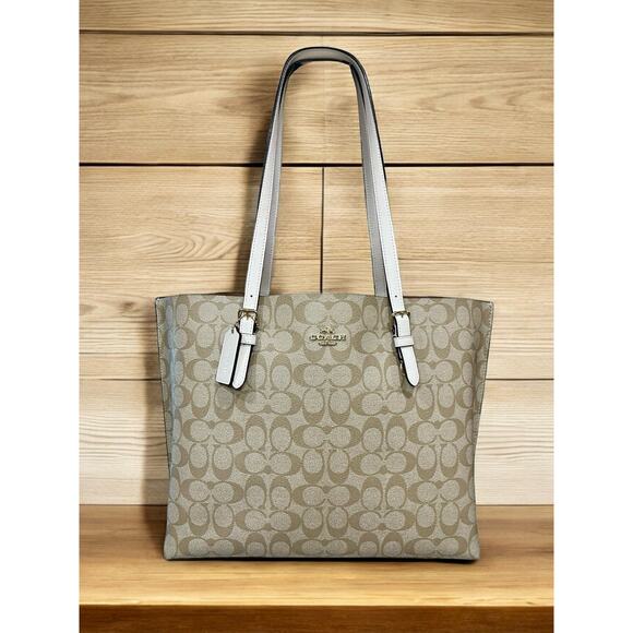 Coach Handbags - Coach 1665 Signature Mollie Tote Bag